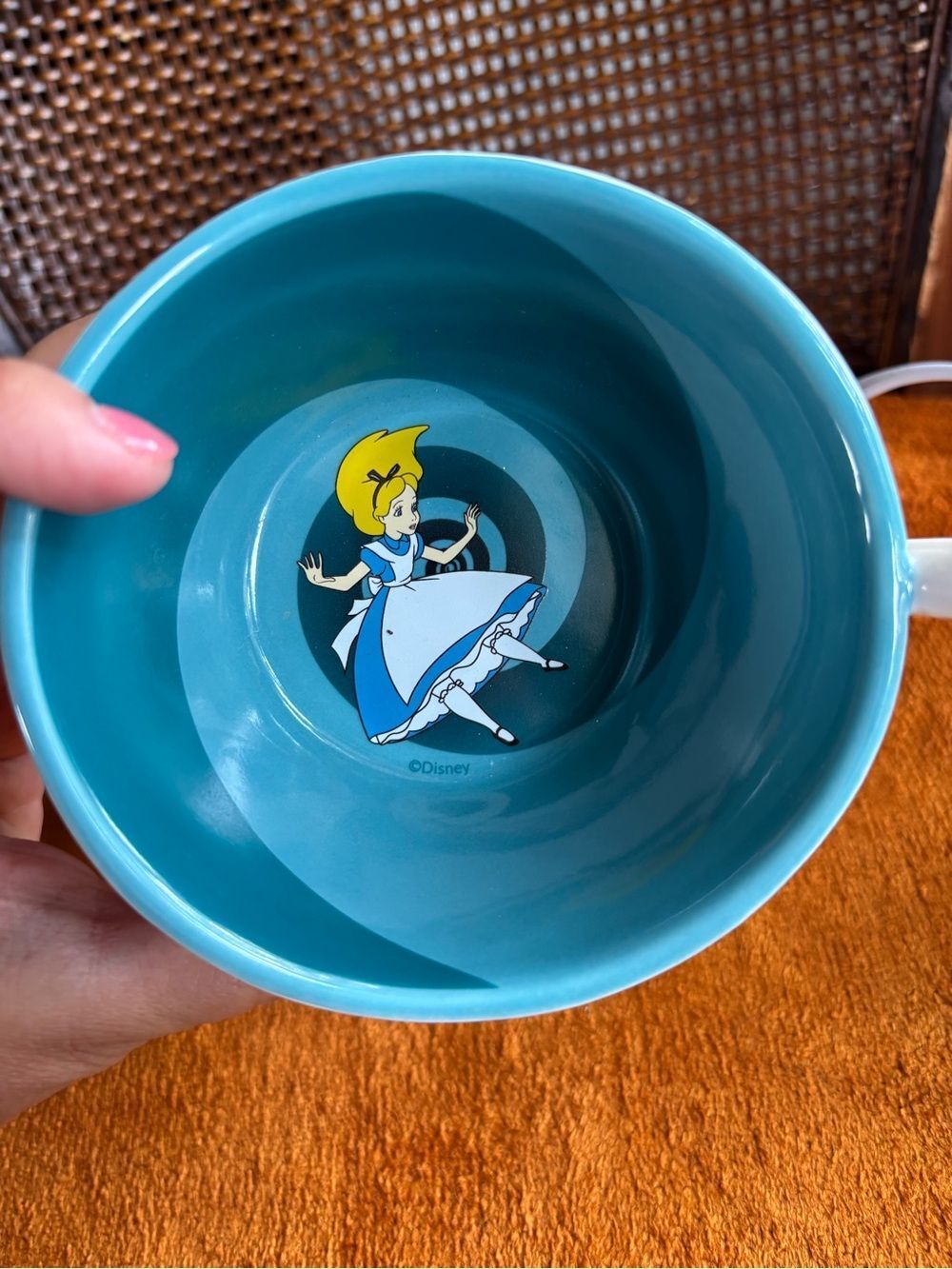 Disney Scentsy Alice Wonderland Teacup Retired Cheshire Cat & Alice Wax Warmer - Picture 8 of 9
